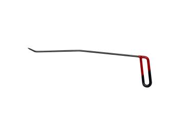 Dent lever - L Blade - ∅ 6,2 mm - 460 mm length - red/black rubberized